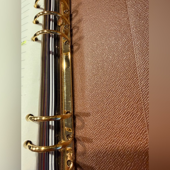 Louis Vuitton Textured Brown Monogram Agenda GM UEC with box and inserts - Picture 6 of 11